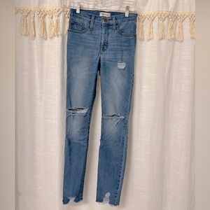 Madewell 9’’ High-Rise Skinny jeans size 24